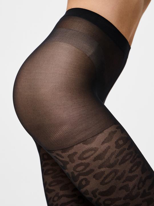 Actual product image Pieces Patterned tights (S, M)
