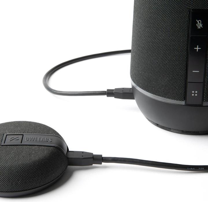 Actual product image OWL Labs Meeting 4+ and Expansion Mic for Meeting 4+ - Extend Audio Reach in Larger Spaces b