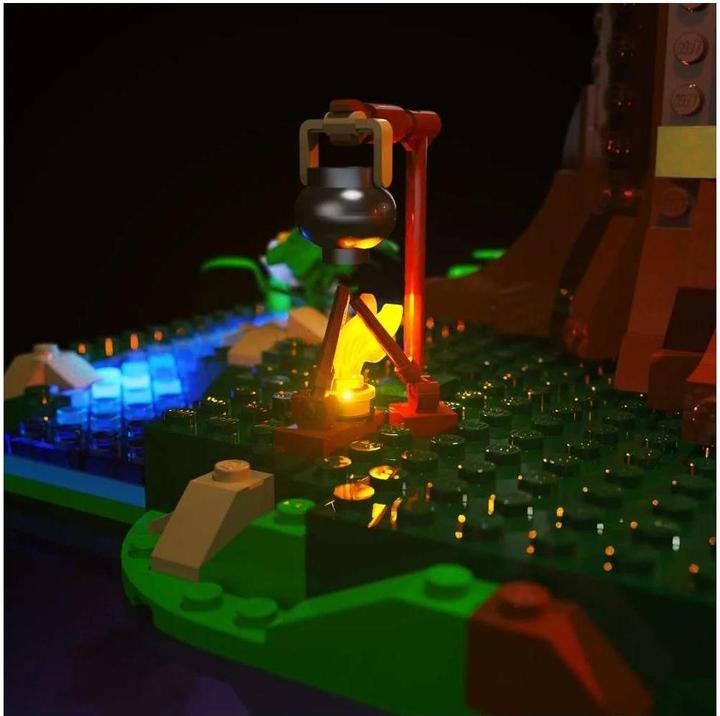 Actual product image Light my bricks LMB 2.0 LEGO® 21318# Tree Hous Light Kit