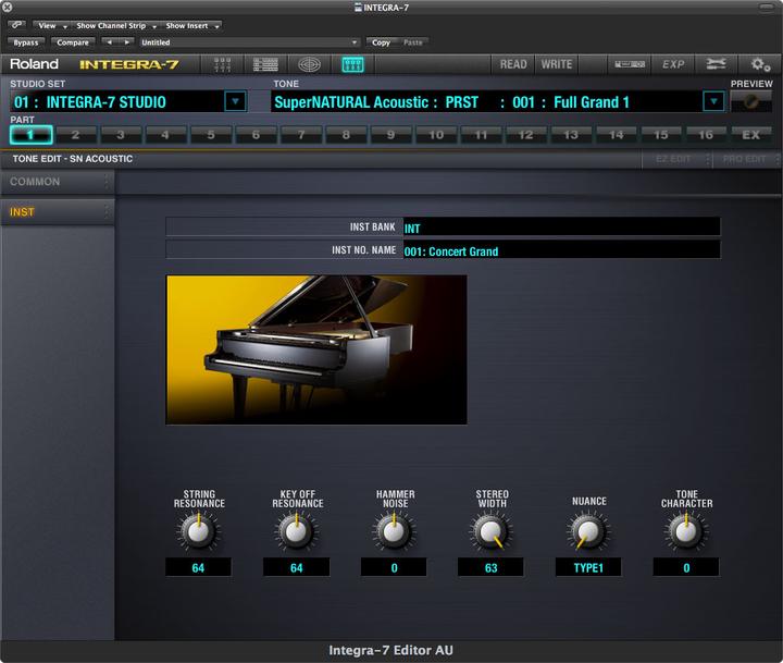 Produktbild Roland Integra-7 SuperNatural klankmodule