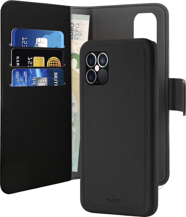 Produktbild Bigben PUROFOLIOMAGNIP1267B Handy-Schutzhülle (6.68 Zoll) Geldbörsenhülle (Apple iPhone 12 Pro Max)