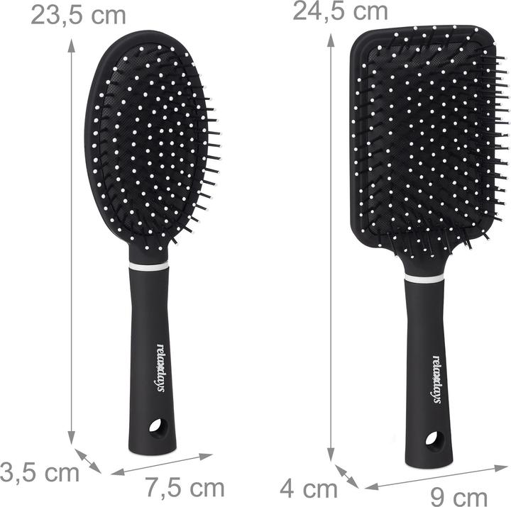 Image du produit Relaxdays Brosse cheveux