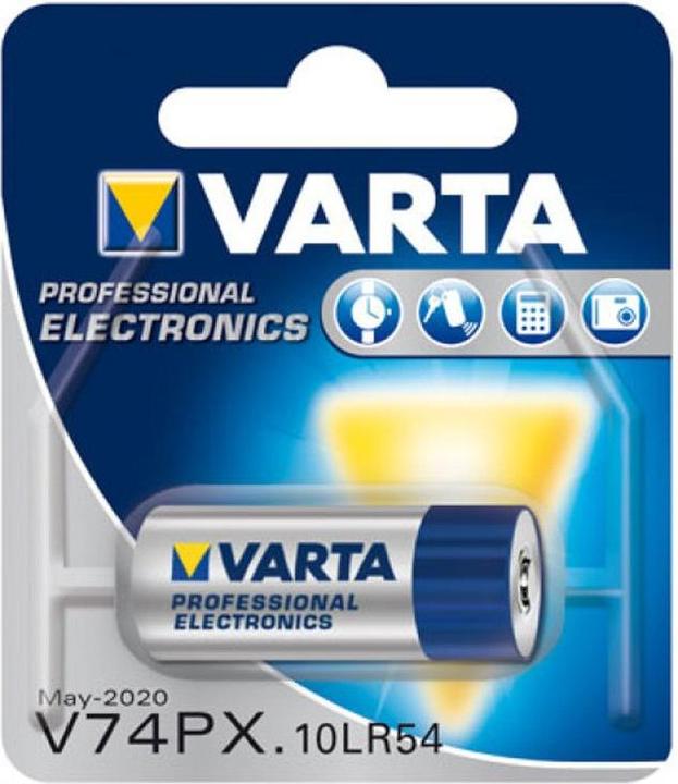 Image du produit Varta Knopfzelle V74PX, 15V, 1Stk. (1 pcs, Spécifique à l'appareil, 45 mAh)