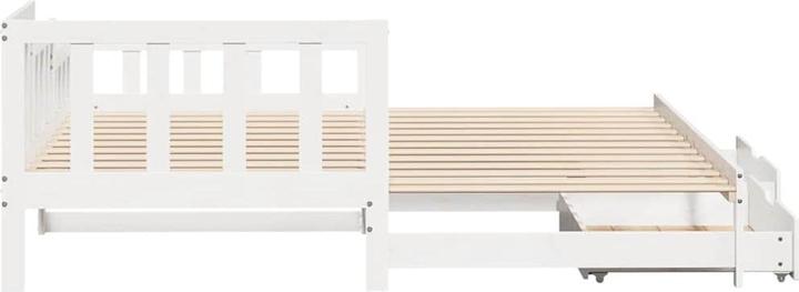 Produktbild VidaXL Tagesbett Ausziehbar mit Schubladen (Bettsofa)