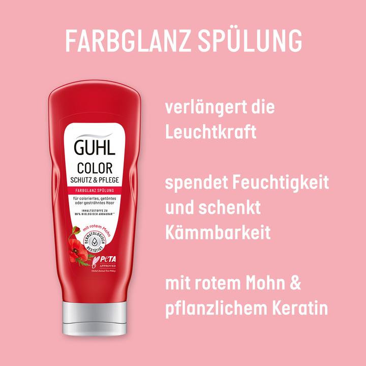 Image du produit Guhl Color Schutz & Pflege Spülung Farbglanz (200 ml)