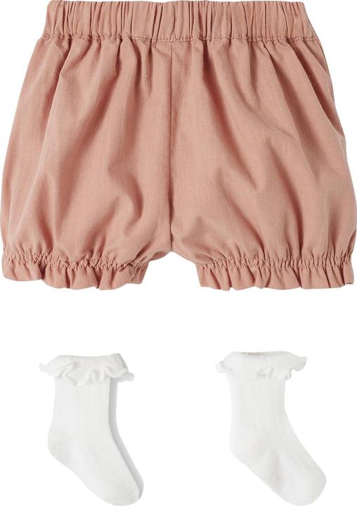 Vertbaudet Mädchen Baby-Set: Shorts & Socken