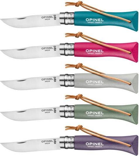 Produktbild Opinel N°06 cloud w. leather lace