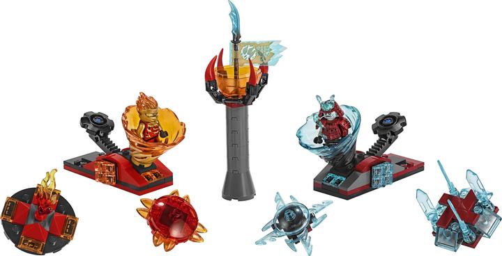 Actual product image LEGO Spinjitzu Slam Kai vs. ice samurai (70684, LEGO Ninjago)