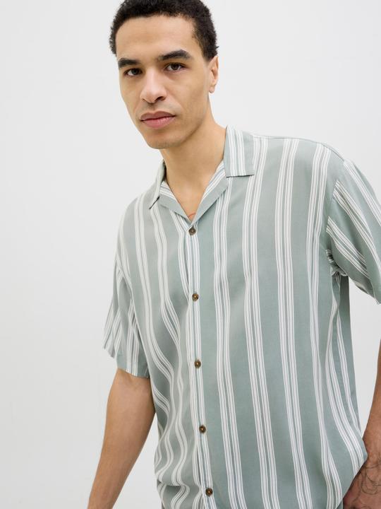 Produktbild Jack & Jones Jjejeff Stripe Resort Shirt Ss Sn (XL)