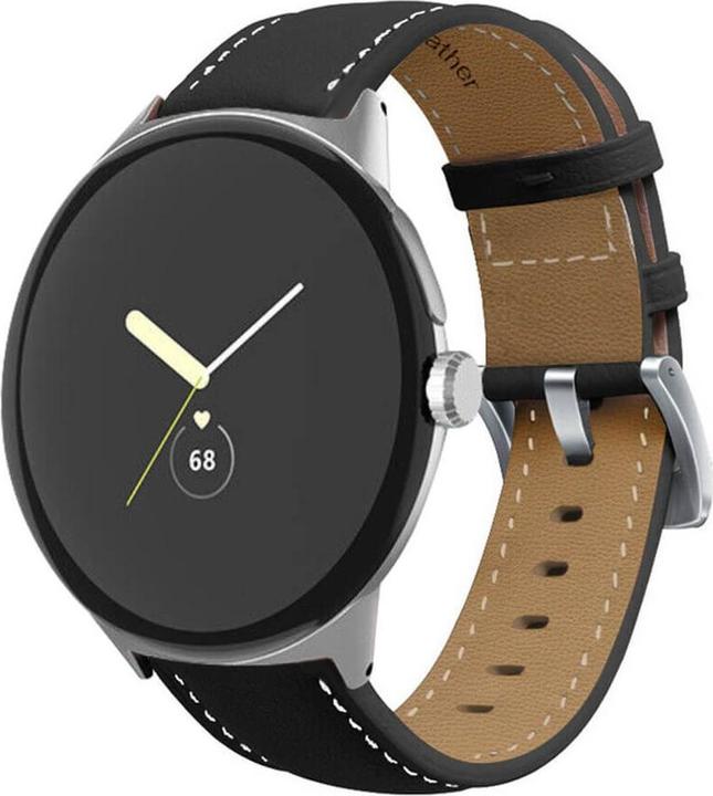 Immagine prodotto Cover-Discount Google Pixel Watch - Cinturino in pelle nera (Ecopelle)