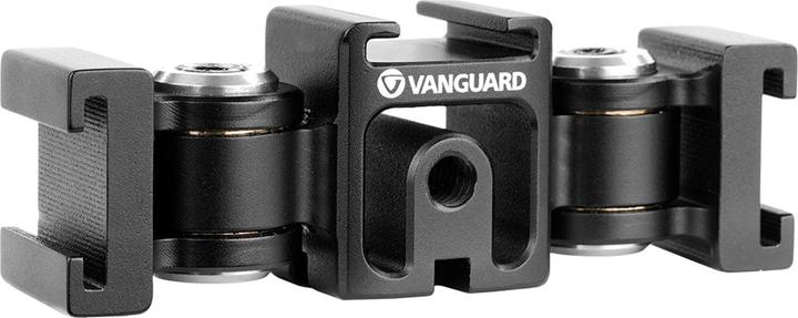 Actual product image Vanguard VEO CSMM3 Expandable Triple Cold Shoe Holder (Metal)