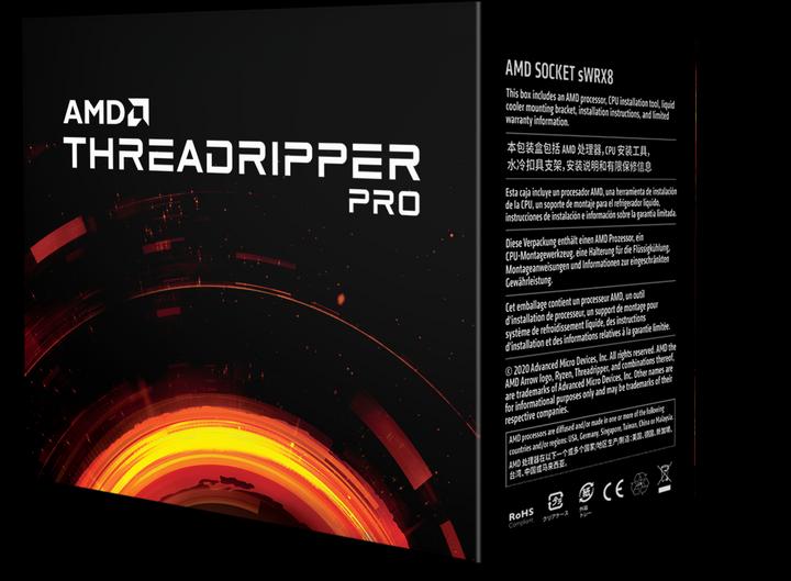 Produktbild AMD Ryzen Threadripper PRO 3955WX (sWRX8, 3.90 GHz, 16 -Core)