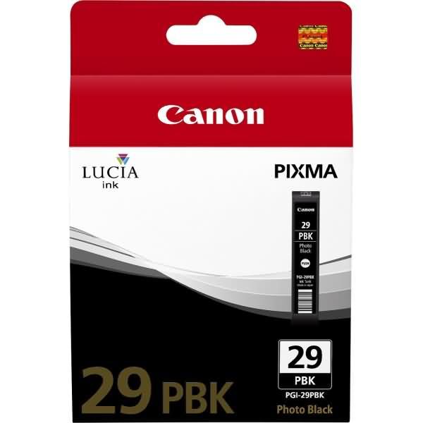 Actual product image Canon Pgi-29pbk (PBK)