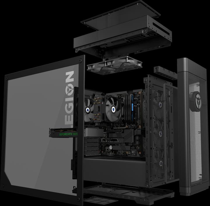 Produktbild Lenovo Legion T7 (Intel Core i7-10700KF, 16 GB, 1000 GB, GeForce RTX 3060 Ti)