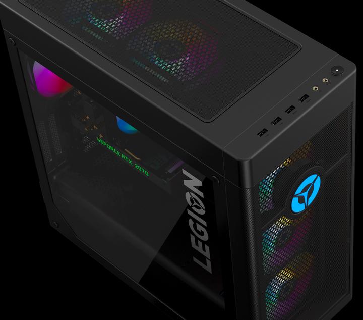 Produktbild Lenovo Legion T7 (Intel Core i7-10700KF, 16 GB, 1000 GB, GeForce RTX 3060 Ti)