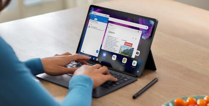 Image du produit Lenovo Tab P11 Pro avec clavier DE et Pen 2 (WLAN uniquement, 11.50", 128 Go, Gris ardoise)