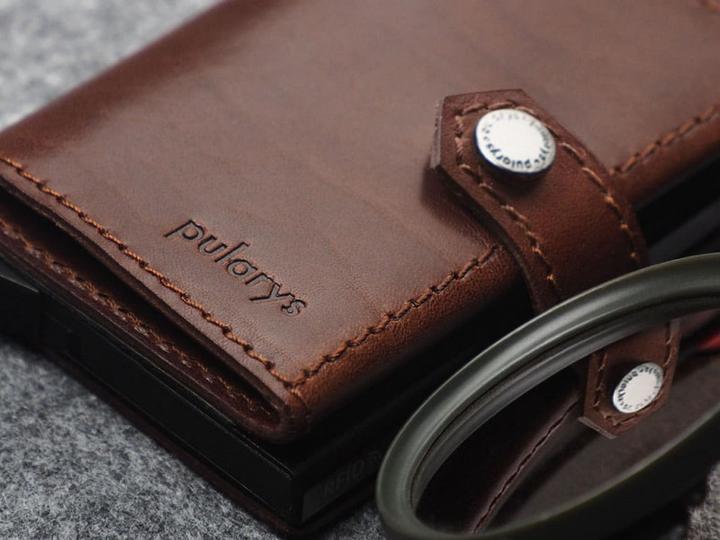 Actual product image Pularys Wallet HIKER MAX credit card holder
