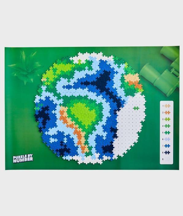 Image du produit Plus-Plus Puzzle By Number Earth 800pcs - (3914) (800 pièces)