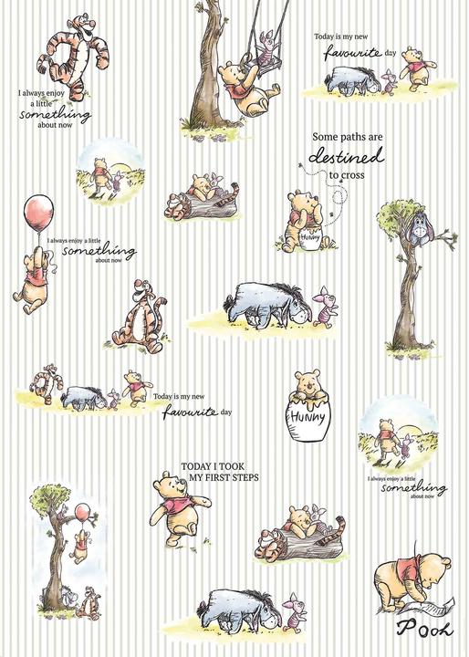 Produktbild Winnie Pooh - Stripes (200 x 280 cm)