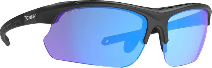 Demon Infinite Optic 2 Dpol (matt black-multi blue mirror, Schwarz)