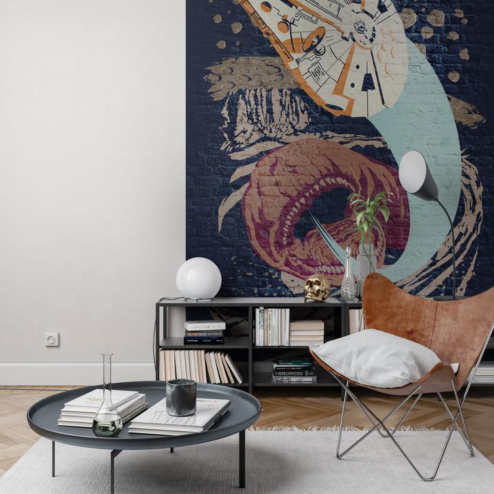 Actual product image Classic Concrete Asteroid Worm (200 x 280 cm)