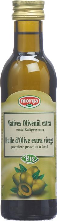 Actual product image Morga Olive oil cold pressed organic (150 ml)