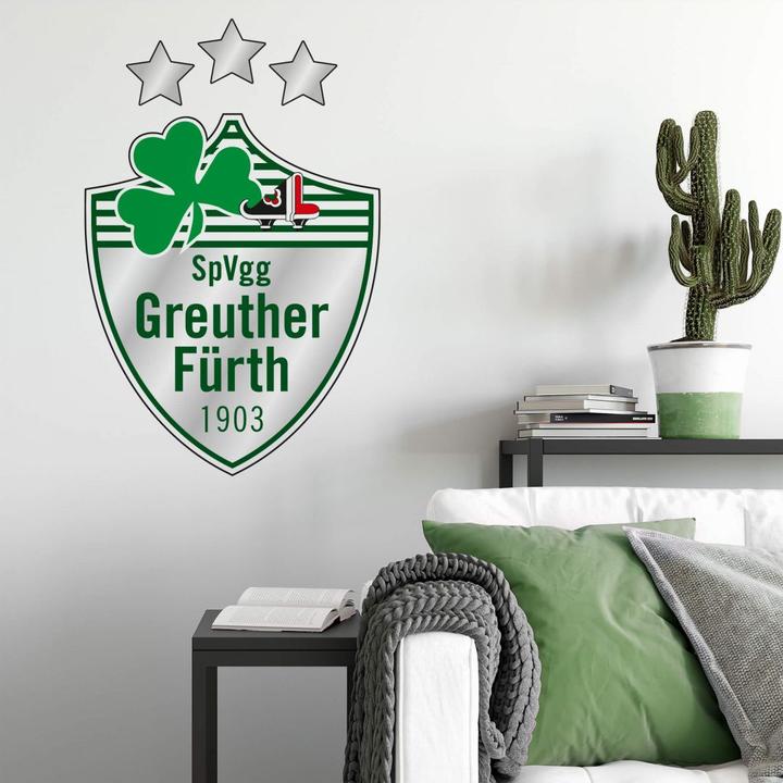 Produktbild Greuther Fürth SpVgg Logo (20 x 31 cm)