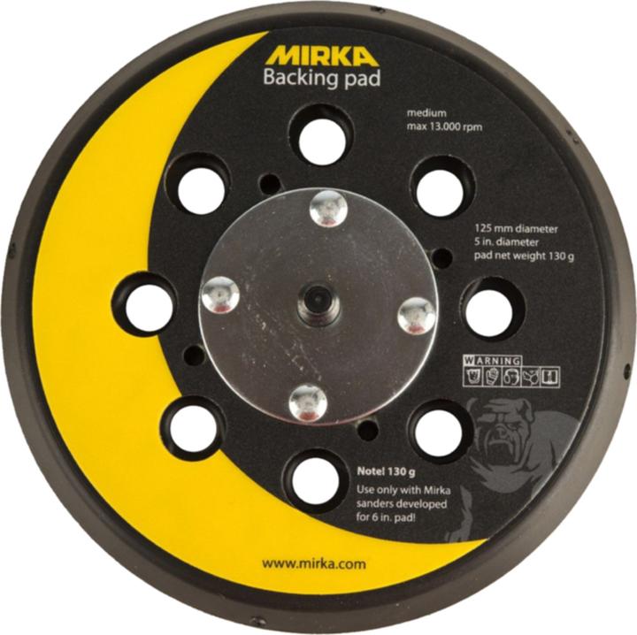 Produktbild Mirka 8292605011 Schleifteller Abranet 516 Zoll Grip 48L Medium, 150 mm (MEDIUM)