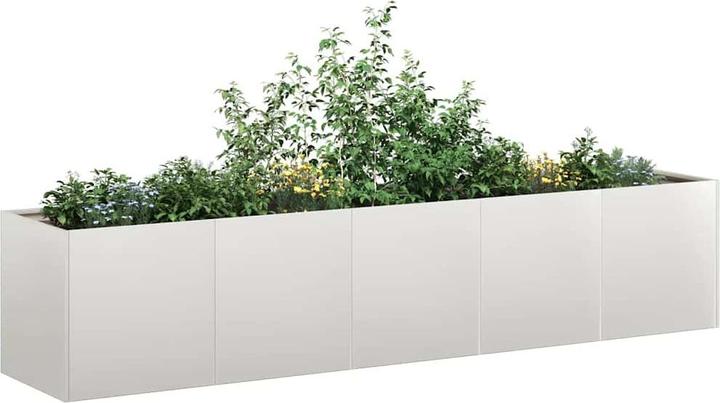 Produktbild VidaXL Pflanzkübel 200x40x40 cm Edelstahl