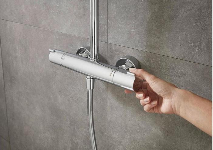 Actual product image hansgrohe Thermostatischer Duschkopf des Crometta E240-Systems HG27271000