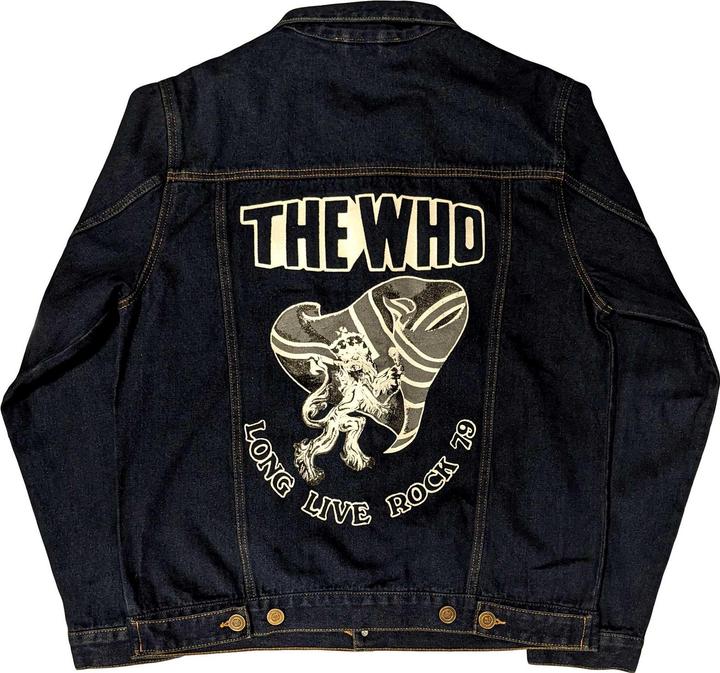 Immagine prodotto Music Brand Giacca in denim Long Live Rock (M)