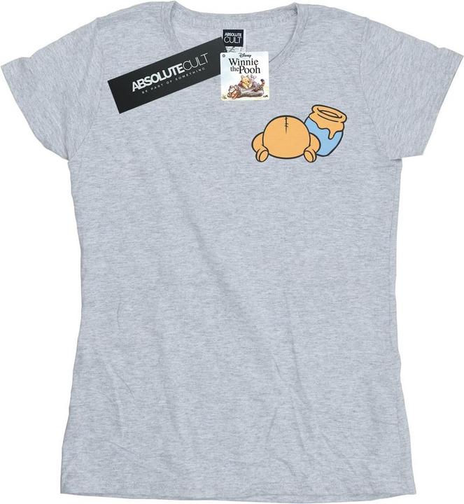 Disney Winnie The Pooh Backside Breast Print TShirt (S)