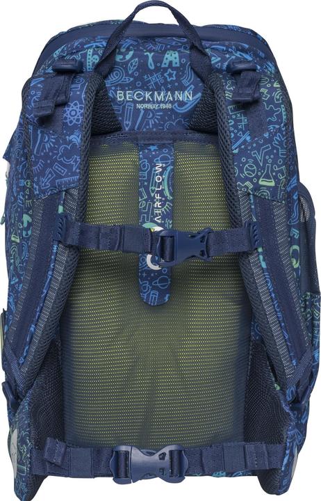 Immagine prodotto Beckmann Zaino scolastico Active Air FLX con tasca frontale double-face (25 l)