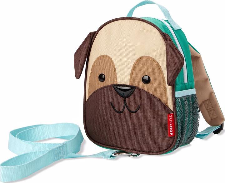 Skiphop Minirucksack mit Leine Zoo