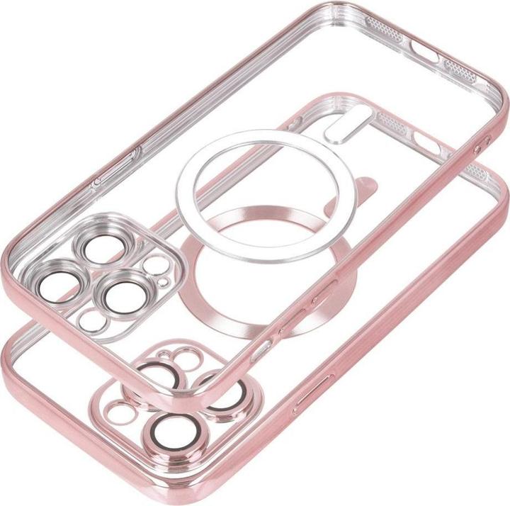 Produktbild OEM Back panel cover ELECTRO MAG COVER case compatible with MagSafe for IPHONE 16e rose gold (Apple iPhone 16e)