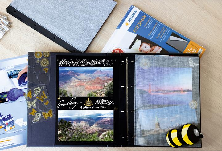 Produktbild HERMA Fotokarton (230 g/m², 232 x 297 mm, 20 x)
