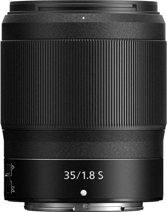 Actual product image Nikon Nikkor Z 35mm f/1.8 S (Nikon Z, APS-C / DX, full size)