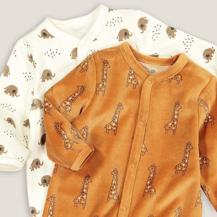 Immagine prodotto La Redoute Collections Pagliaccetto in velluto 2 pezzi (74)