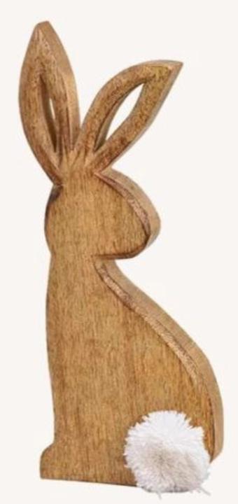 Image du produit G. Wurm Présentoir lapin en bois naturel (L/H/P) 13x40x6cm