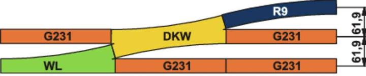 Produktbild Piko Gerade G239 VE6 (Spur H0)