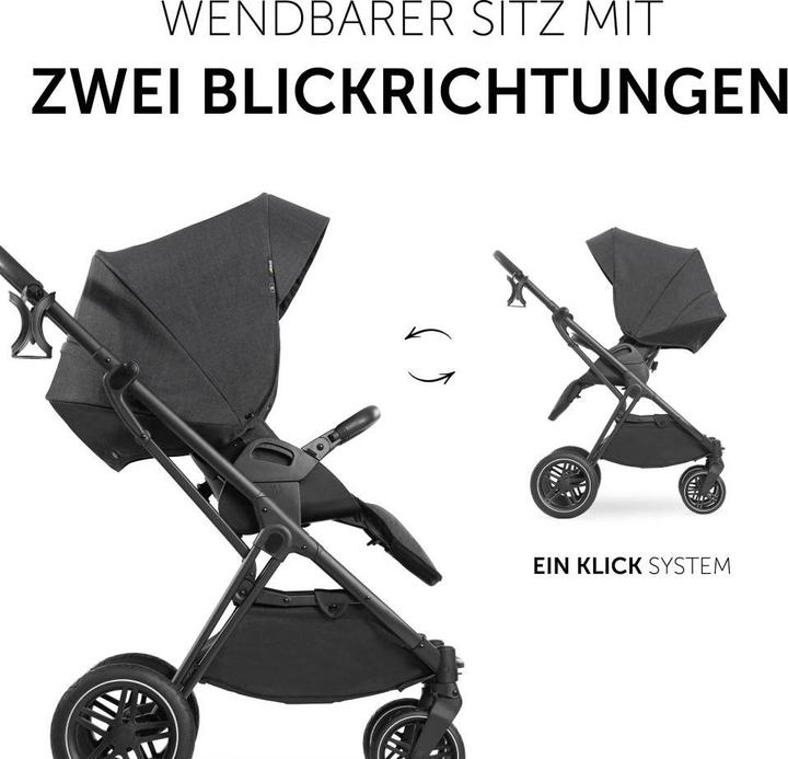 Produktbild Hauck 3in1 Kinderwagen-Set Vision X Trio Set Silver