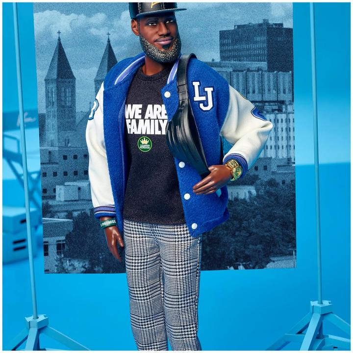Actual product image Mattel Barbie Signature Le Bron James