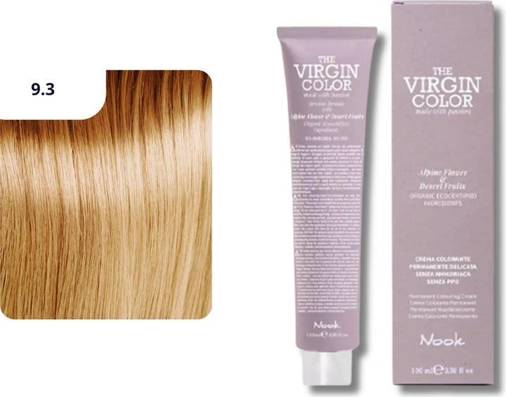 9.3 - Very light golden blonde