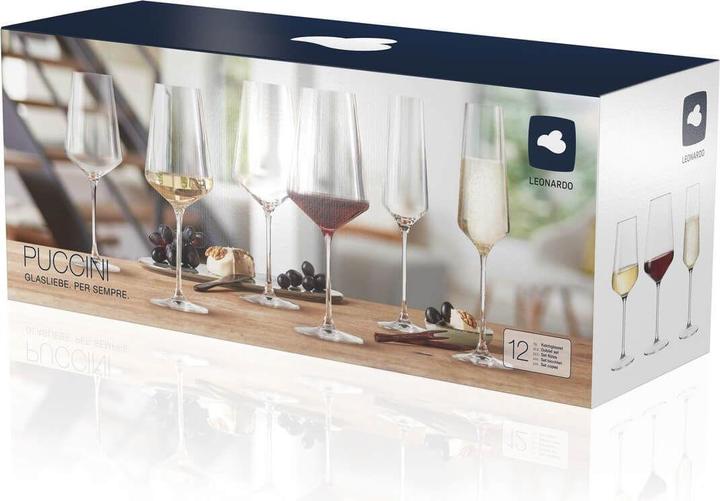 Produktbild Leonardo Puccini (75 cl, 12 Gläser, Rotweingläser, Weissweingläser)