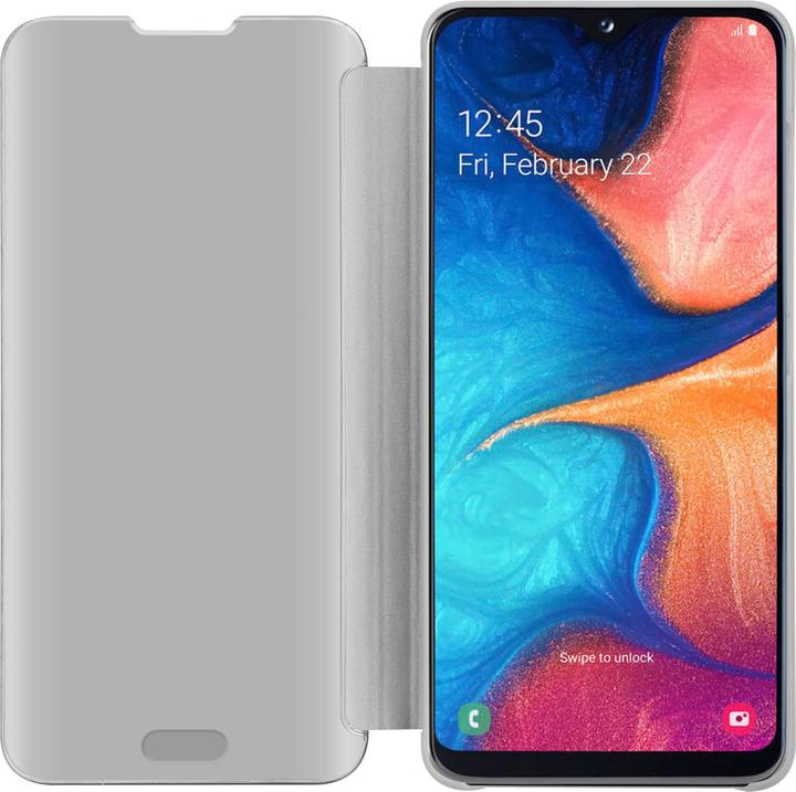 Actual product image Cadorabo Book Smart View Mirror Cover (Samsung Galaxy A20e)