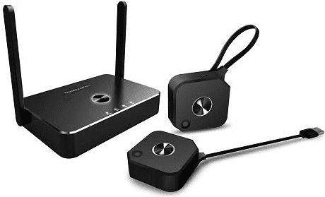 Actual product image EZCast Pro Quattropod mini Standard 2x Zender 1x Ontvanger - (2x T02, 1 x R01) Kabelloses (30 m)