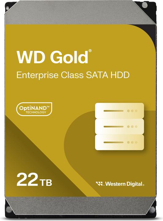 Image du produit WD Gold (22 To, 3.5", CMR)