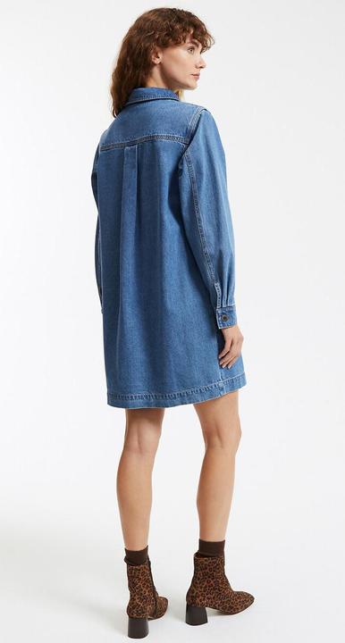 Image du produit La Redoute Collections Robe courte en jean Signature ALBANE (48)
