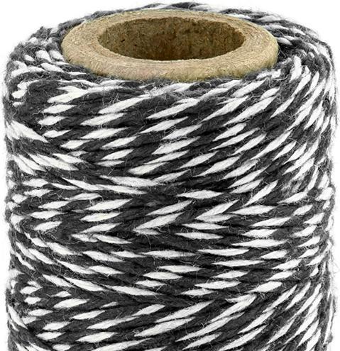Immagine prodotto Partydeco Spago da panettiere, nero, 50m (1 pz. / 50 lm) (50 m)