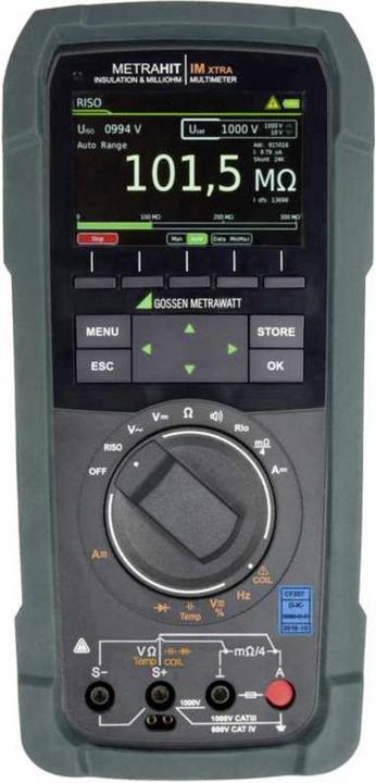 Image du produit Gossen Metrahit dans Xtra BT (CAT III 1000V, CAT IV 600V)